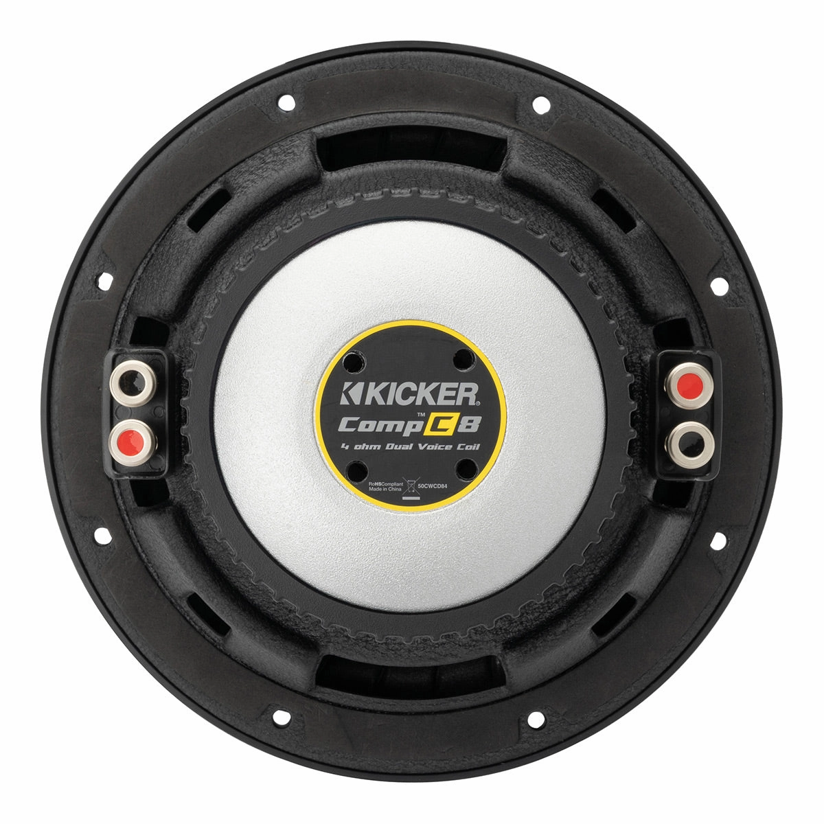 Kicker 50CWCD84 8" 4-Ohm DVC CompC Subwoofer