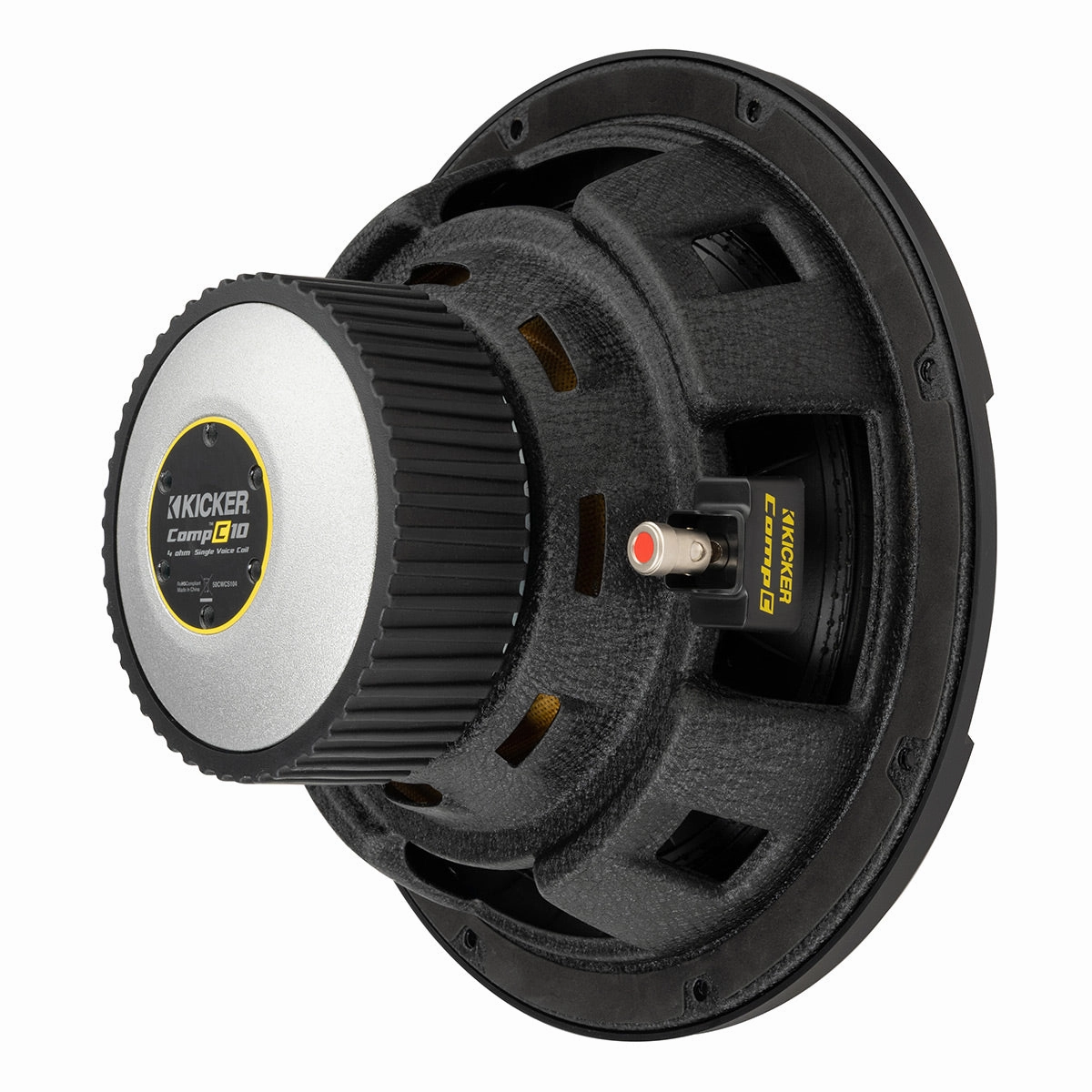 Kicker 50CWCS104 10" 4-Ohm SVC CompC Subwoofer