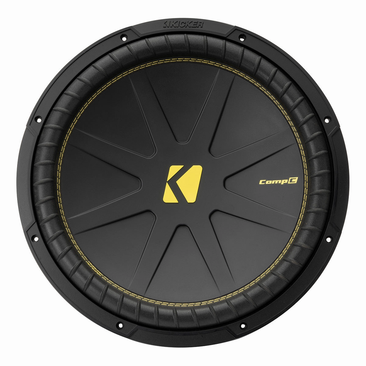Kicker 50CWCS154 15" CompC 4ohm DVC Subwoofer Closed Back Headphones,Noise-isolating Headphones,Sealed Cans