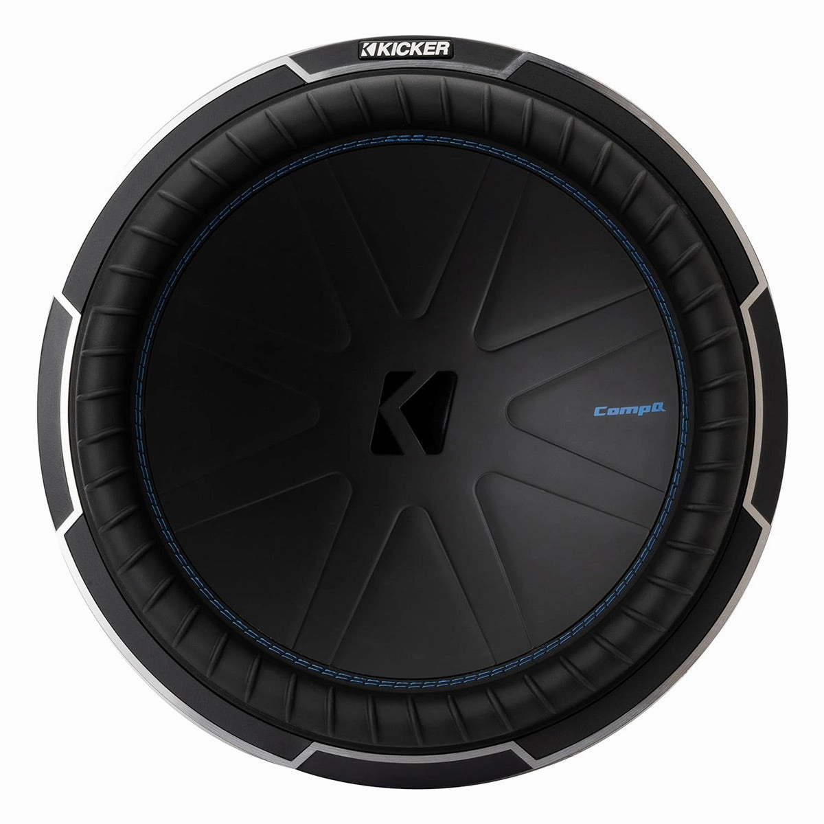 Kicker 51CWQ152 CompQ 15&rdquo; 2-Ohm Subwoofer Closed Back Headphones,Noise-isolating Headphones,Sealed Cans