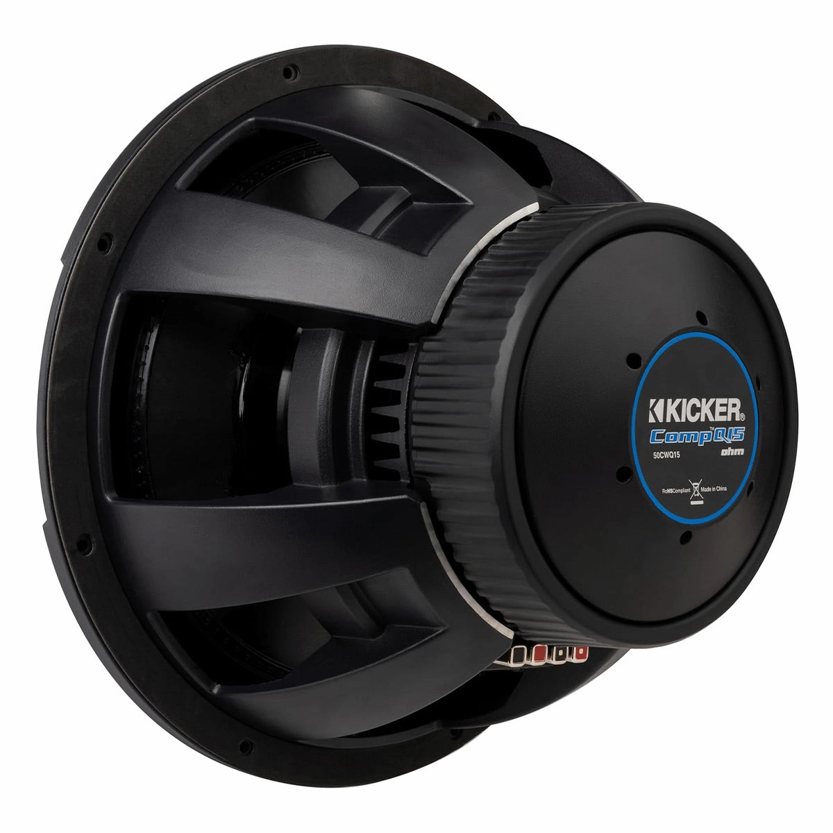 Kicker 51CWQ152 CompQ 15&rdquo; 2-Ohm Subwoofer