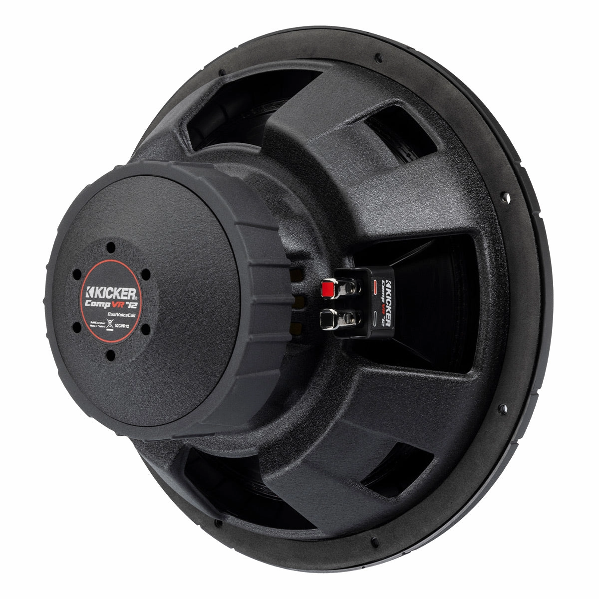 Kicker 52CVR122 12" CompVR 2-Ohm Subwoofer