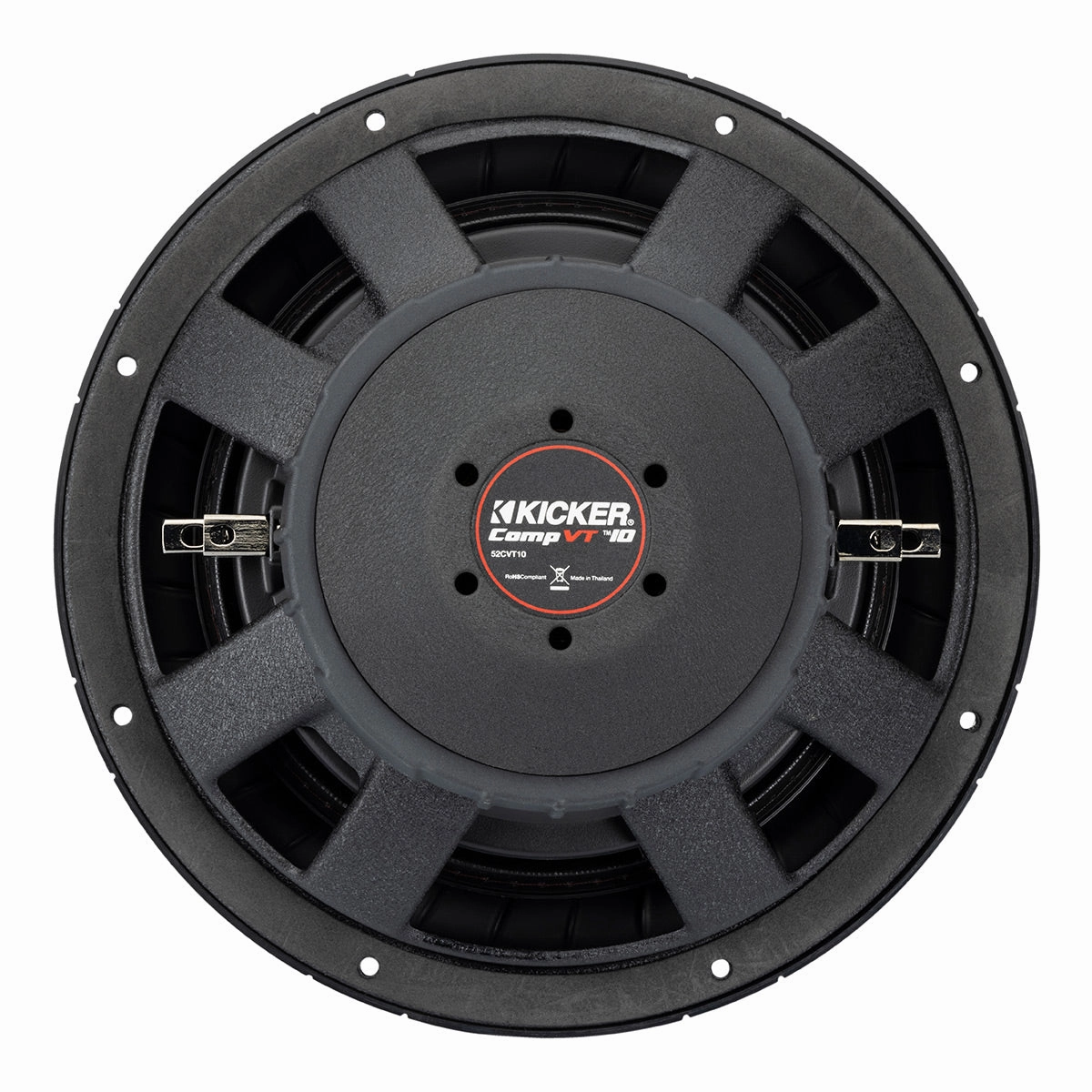 Kicker 52CVT104 10" CompVT Slim 4-Ohm Subwoofer