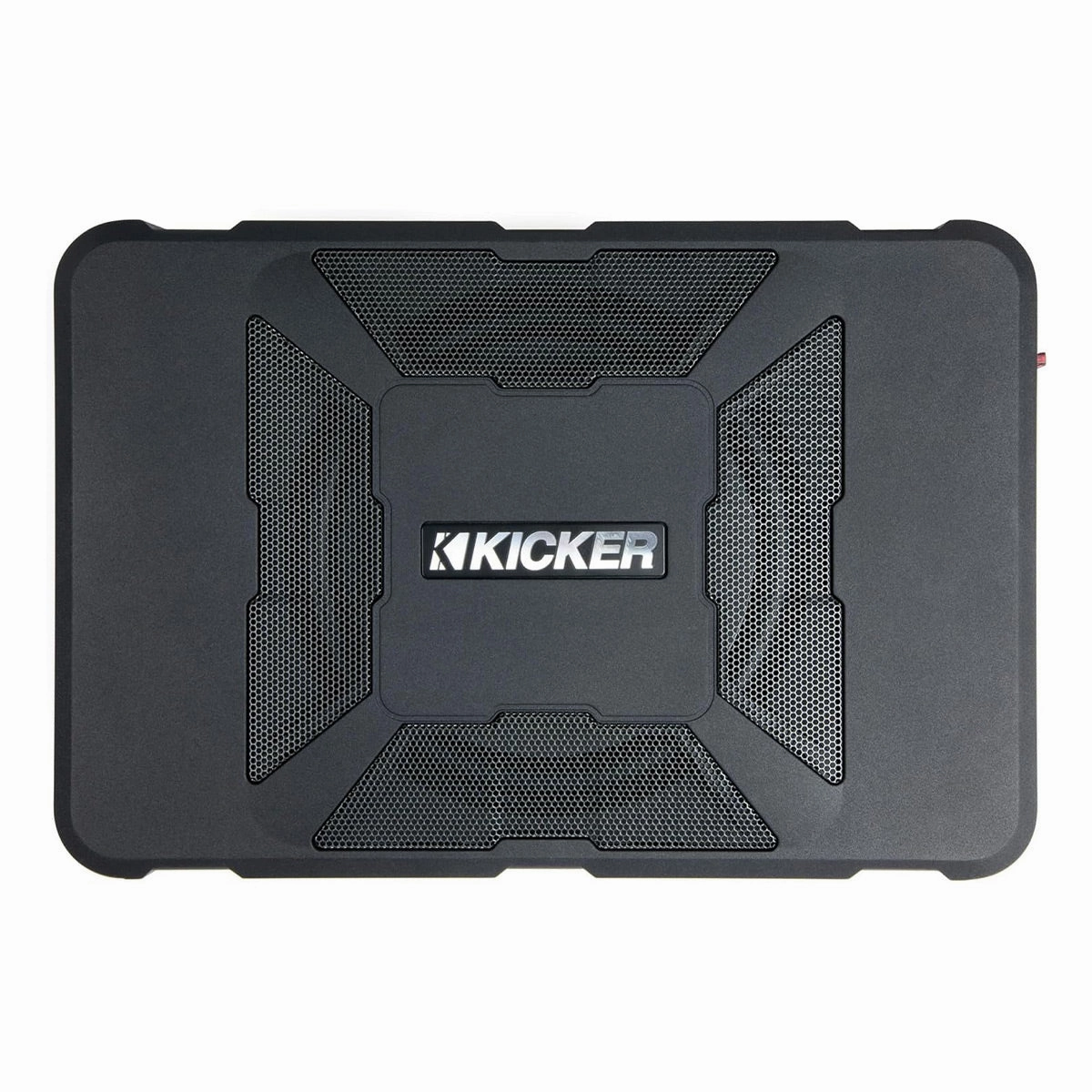 Kicker Hideaway HS8 8" Compact Powered Subwoofer Closed Back Headphones,Noise-isolating Headphones,Sealed Cans