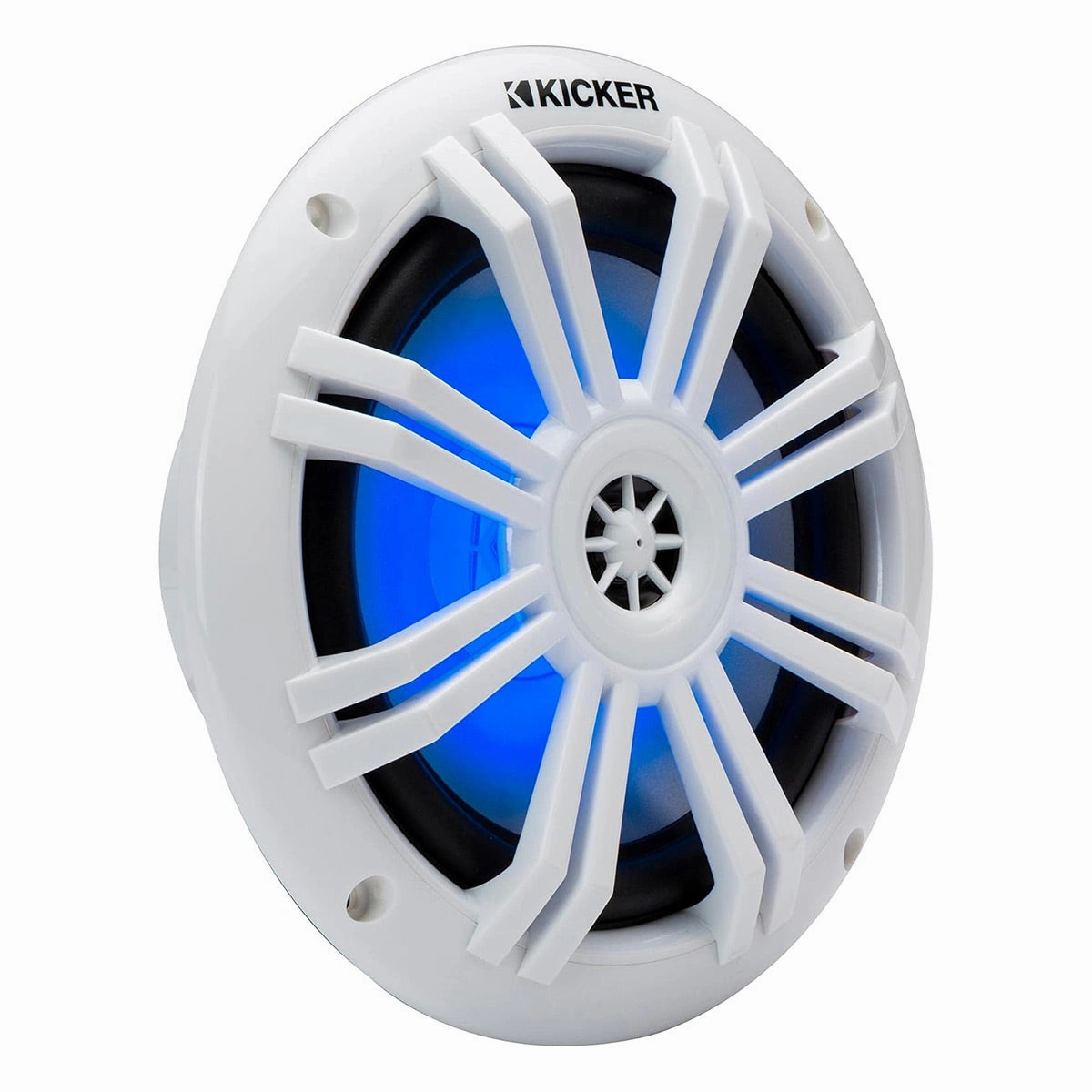Kicker KM60 4-Ohm 6.5" Marine Coaxial Speakers - Pair