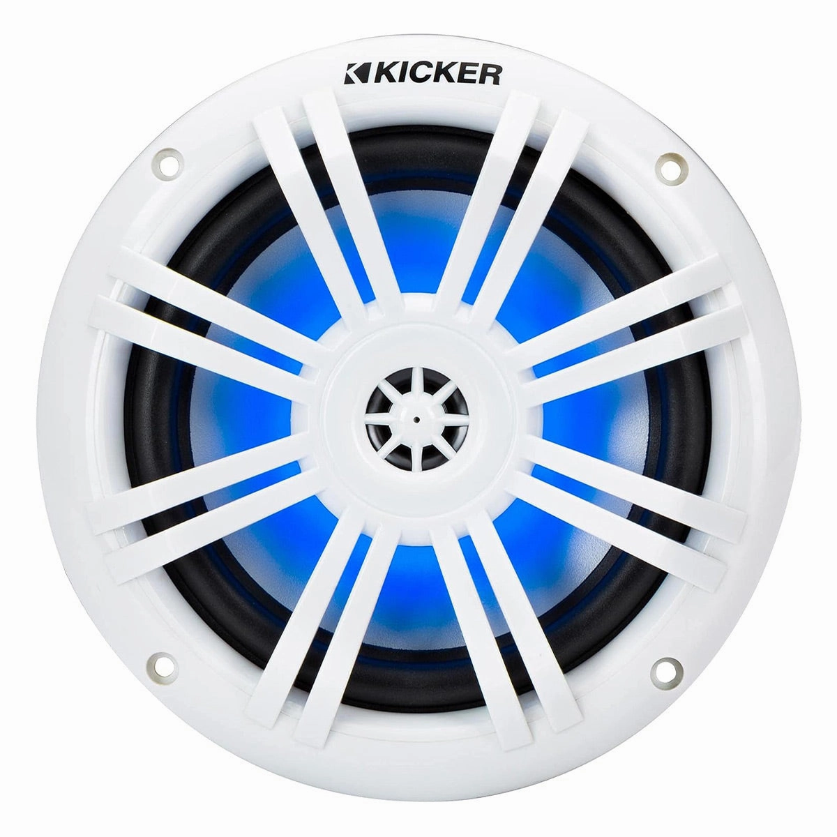 Kicker KM60 4-Ohm 6.5" Marine Coaxial Speakers - Pair