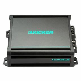 Kicker KMA150.2 75 Watts x 2 2-Channel Marine Full-Range Amplifier Marine stereos & amplifiers,Waterproof Audio,Marine Electronics