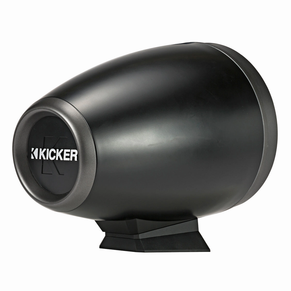 Kicker KMFC65 Flat-Mount Marine Can Speakers - Pair (Black)