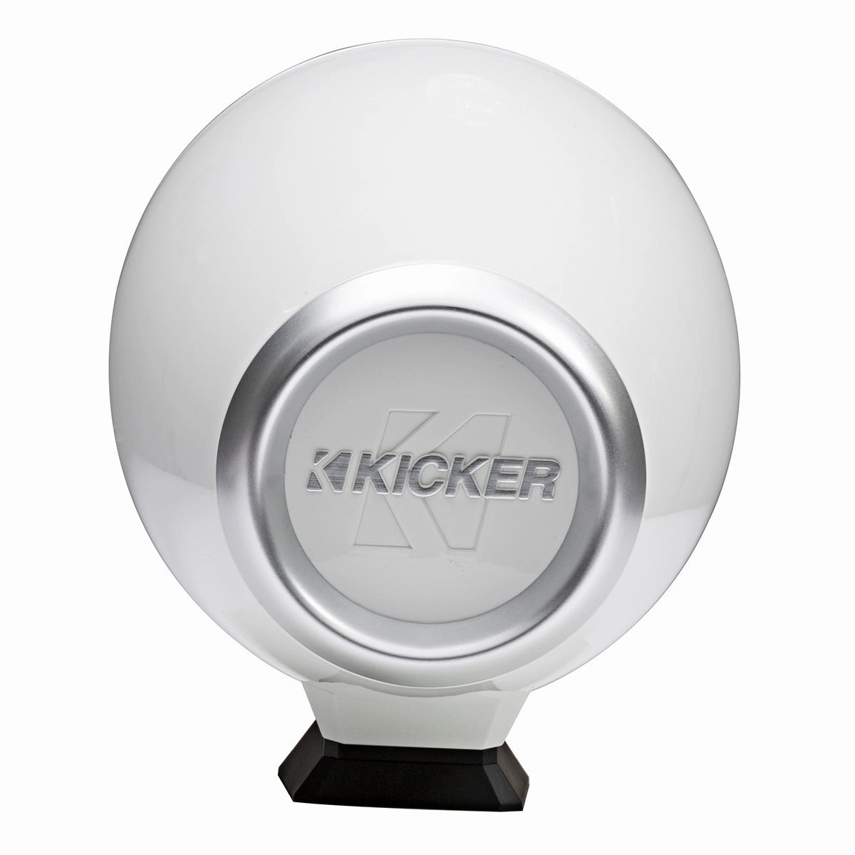 Kicker KMFC65 Flat-Mount Marine Can Speakers - Pair (White)