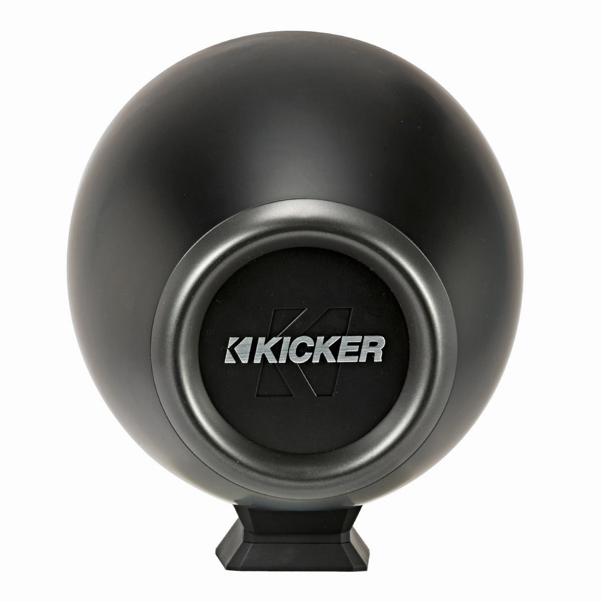 Kicker KMFC8 Flat-Mount Marine Can Speakers - Pair (Black)