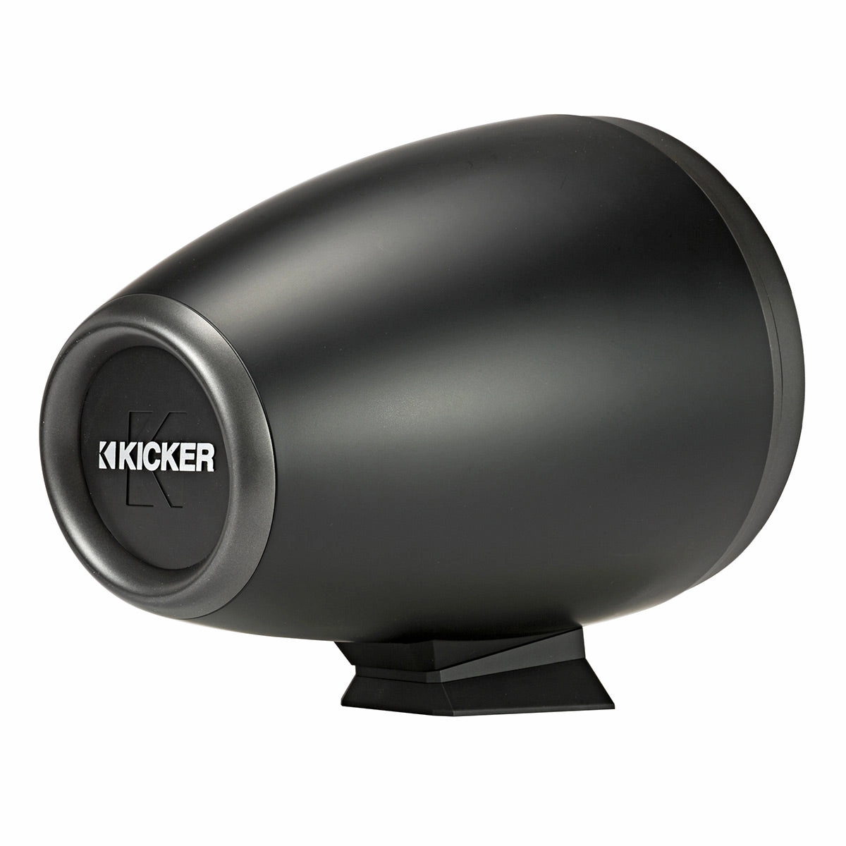 Kicker KMFC8 Flat-Mount Marine Can Speakers - Pair (Black)