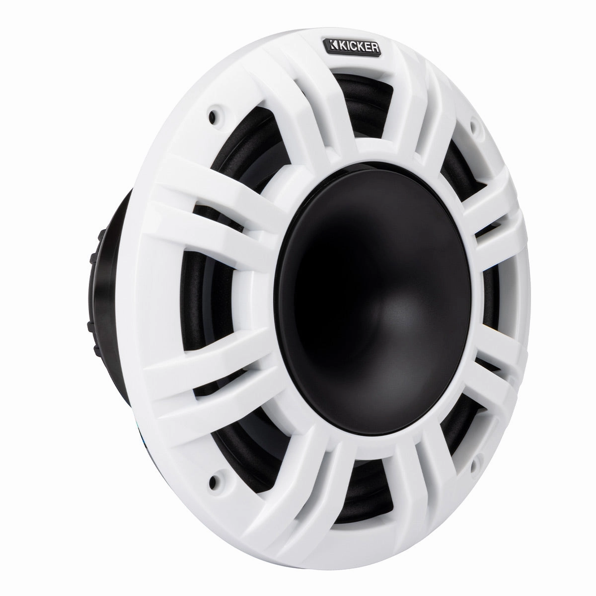 Kicker KMXL65 6.5" Marine Horn Loaded Coaxial Speaker - Pair