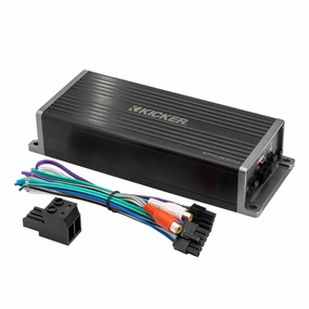 Kicker KPX300.4 Full-Range 4-Channel Compact Amplifier Car amplifiers & processors,Car Audio Amps,Vehicle Sound Systems