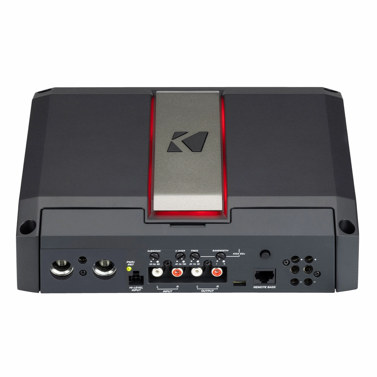 Kicker LX1650.1 Mono Class D Subwoofer Amplifier with Smart Bass
