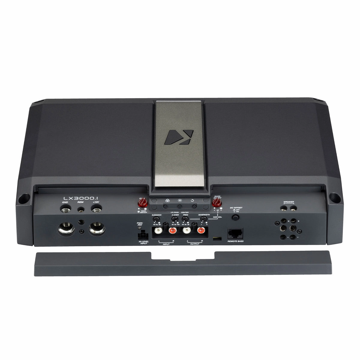 Kicker LX3000.1 Mono Class D Subwoofer Amplifier with Smart Bass