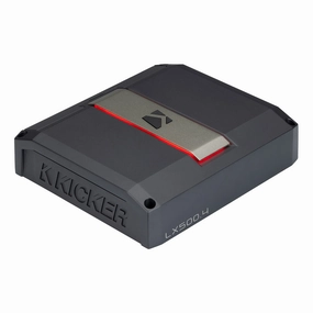 Kicker LX500.4 4-Channel Full Range Class D Amplifier Car amplifiers & processors,Car Audio Amps,Vehicle Sound Systems