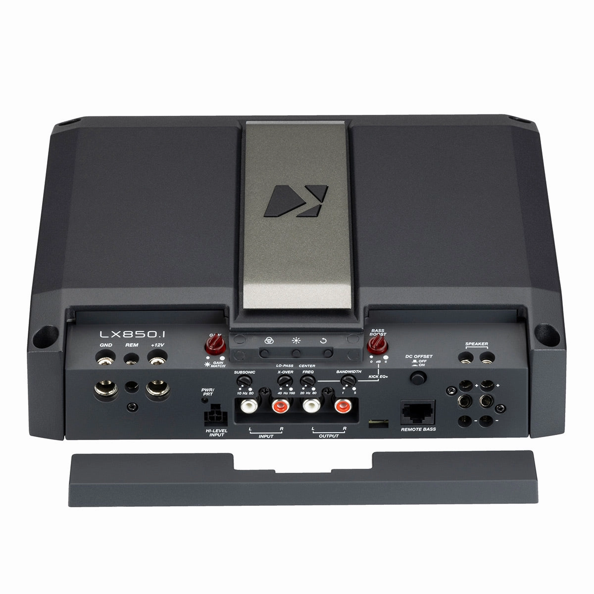 Kicker LX850.1 Mono Class D Subwoofer Amplifier with Smart Bass