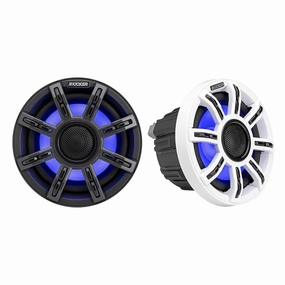 Kicker MSC65 6.5" Marine Coax Speakers - Pair Marine speakers & subwoofers,Boat Audio,Nautical Sound Systems