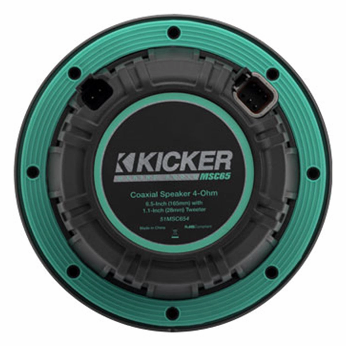 Kicker MSC65 6.5" Marine Coax Speakers - Pair