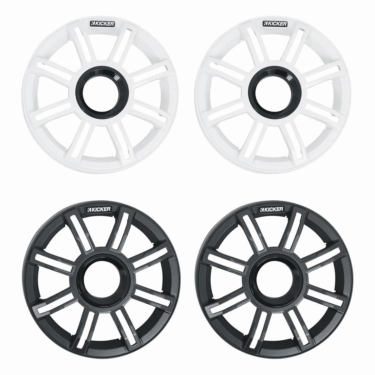 Kicker MSS65 6.5" 4-Ohm Marine Component Speakers - Pair