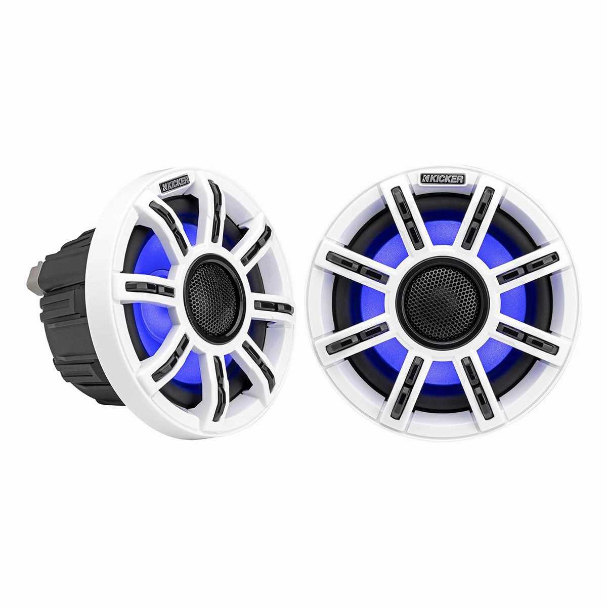 Kicker MSS65 6.5" 4-Ohm Marine Component Speakers - Pair