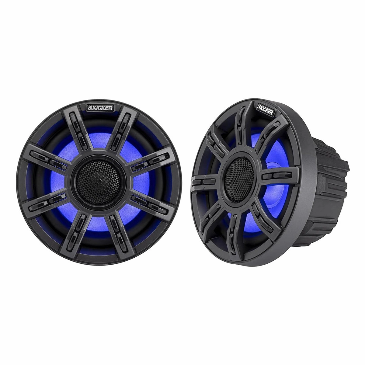 Kicker MSS65 6.5" 4-Ohm Marine Component Speakers - Pair