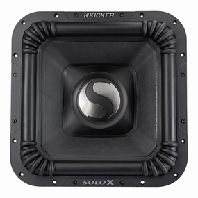 Kicker SoloX L7X 18" 1-Ohm Competition Subwoofer Closed Back Headphones,Noise-isolating Headphones,Sealed Cans