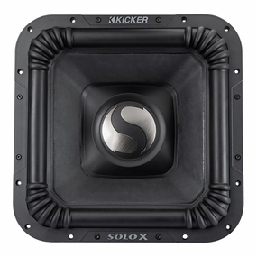 Kicker SoloX L7X 18" 2-Ohm Competition Subwoofer Closed Back Headphones,Noise-isolating Headphones,Sealed Cans