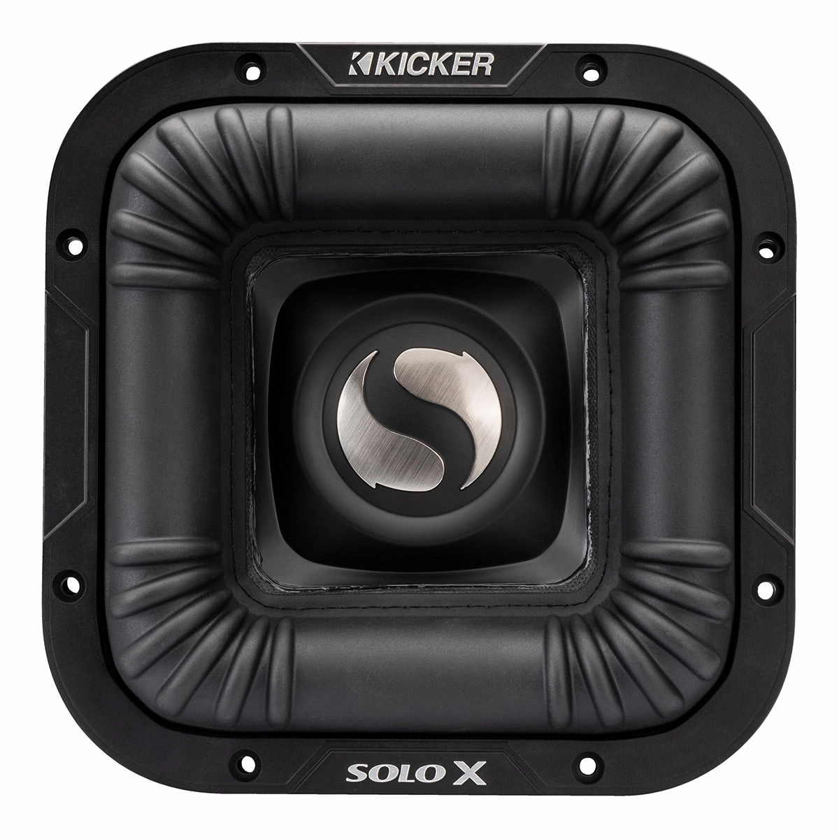 Kicker SoloX L7X 8 Inch 1 Ohm Subwoofer Closed Back Headphones,Noise-isolating Headphones,Sealed Cans