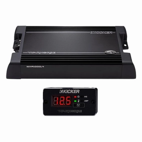 Kicker Warhorse WXA1000.4 4-Channel Full Range Amplifier Car amplifiers & processors,Car Audio Amps,Vehicle Sound Systems