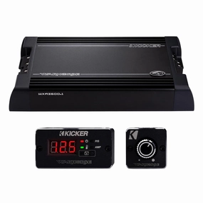 Kicker Warhorse WXA3600.1 Mono Class D Subwoofer Amplifier Car amplifiers & processors,Car Audio Amps,Vehicle Sound Systems