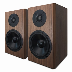 KLH Kendall 2B 2-Way Bookshelf Speakers - Pair (English Walnut)