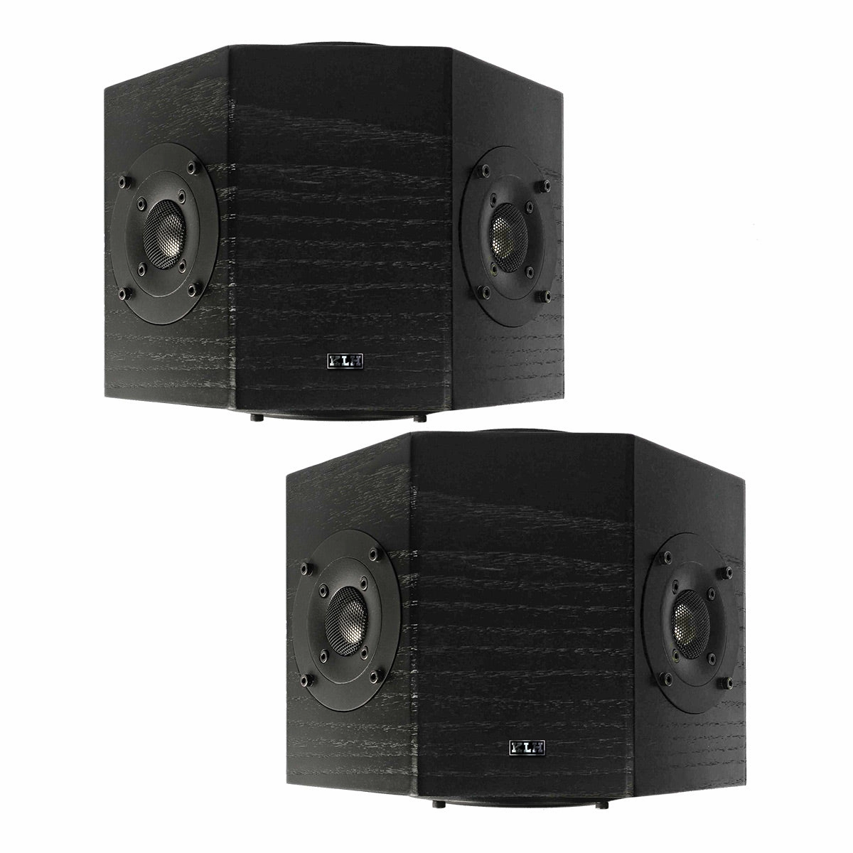 KLH Kendall 2S Surround Speakers - Pair (Black Oak) Surround Sound Speakers,Multichannel Audio,5.1 Systems