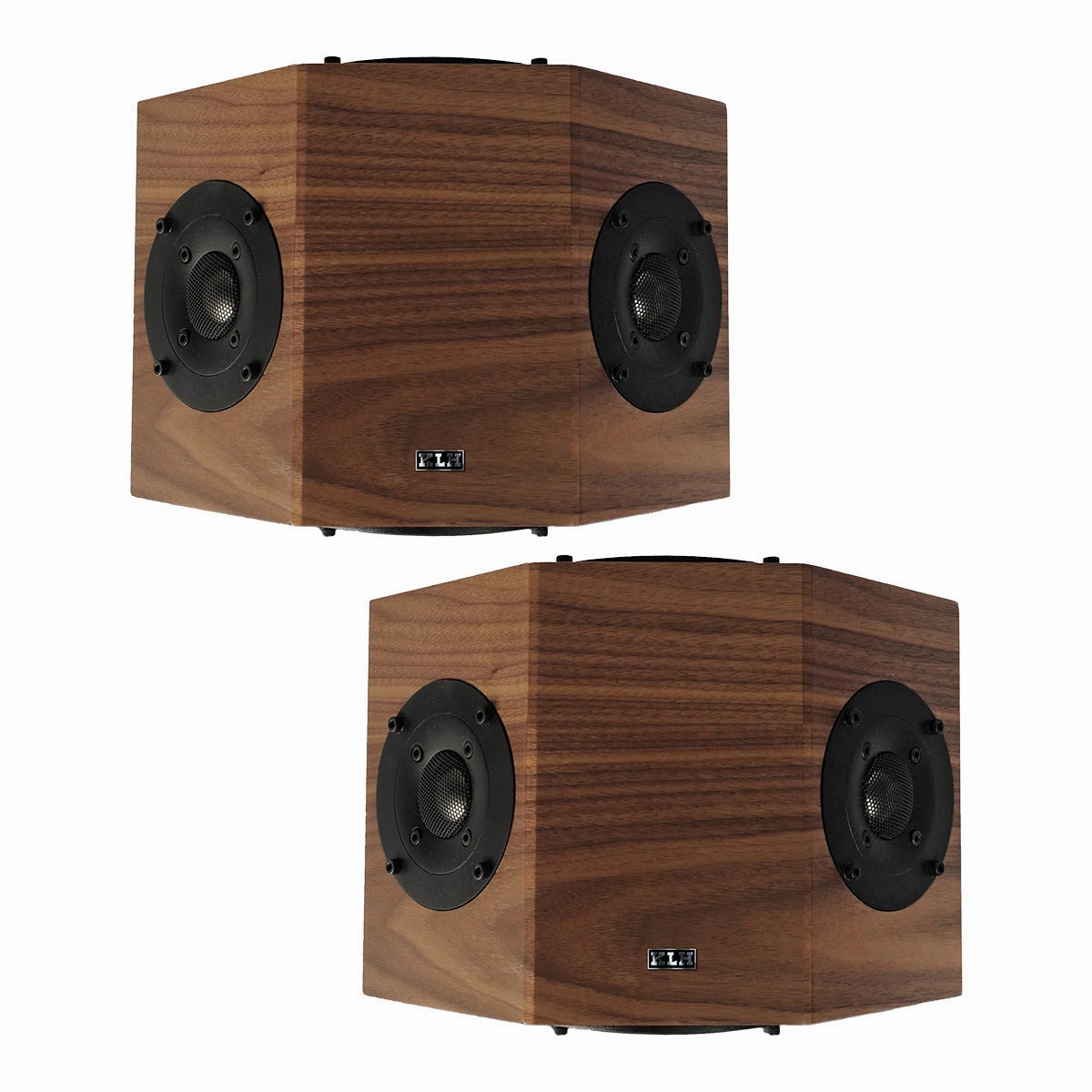 KLH Kendall 2S Surround Speakers - Pair (English Walnut) Surround Sound Speakers,Multichannel Audio,5.1 Systems