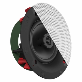 Klipsch CS-18C 8 Inch In Ceiling Speaker with 1 Inch Tweeter - Each (White) Klipsch,Heritage Speakers,American Audio