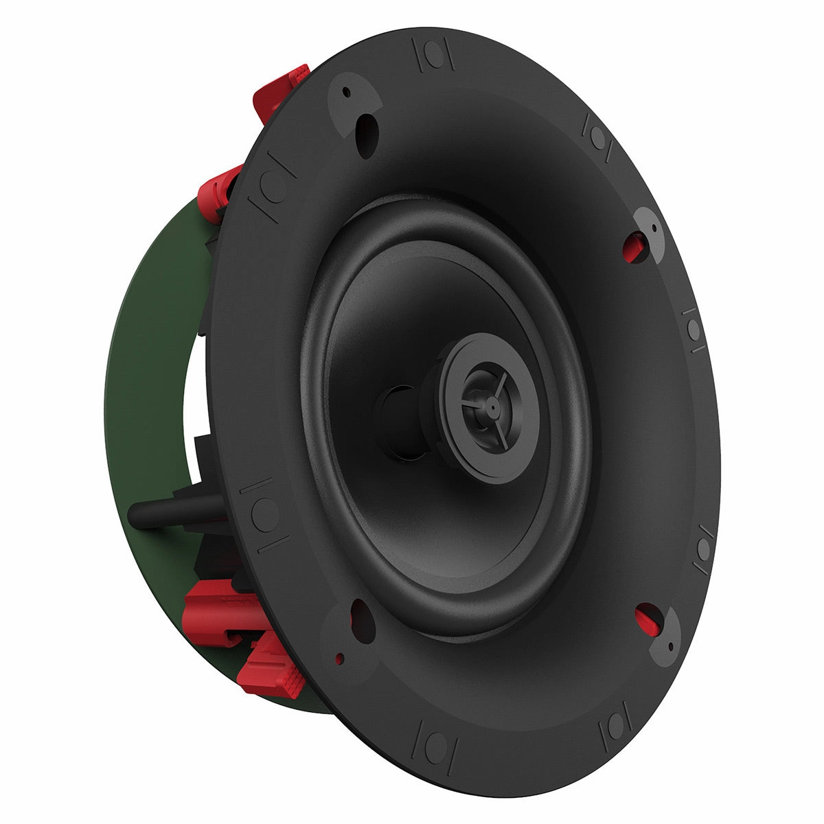 Klipsch CS-18C 8 Inch In Ceiling Speaker with 1 Inch Tweeter - Each (White)