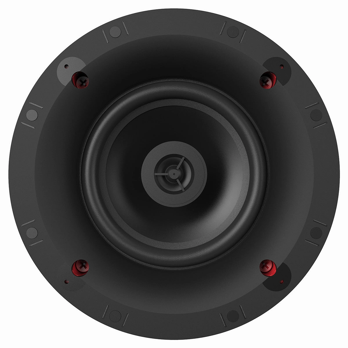 Klipsch CS-18C 8 Inch In Ceiling Speaker with 1 Inch Tweeter - Each (White)