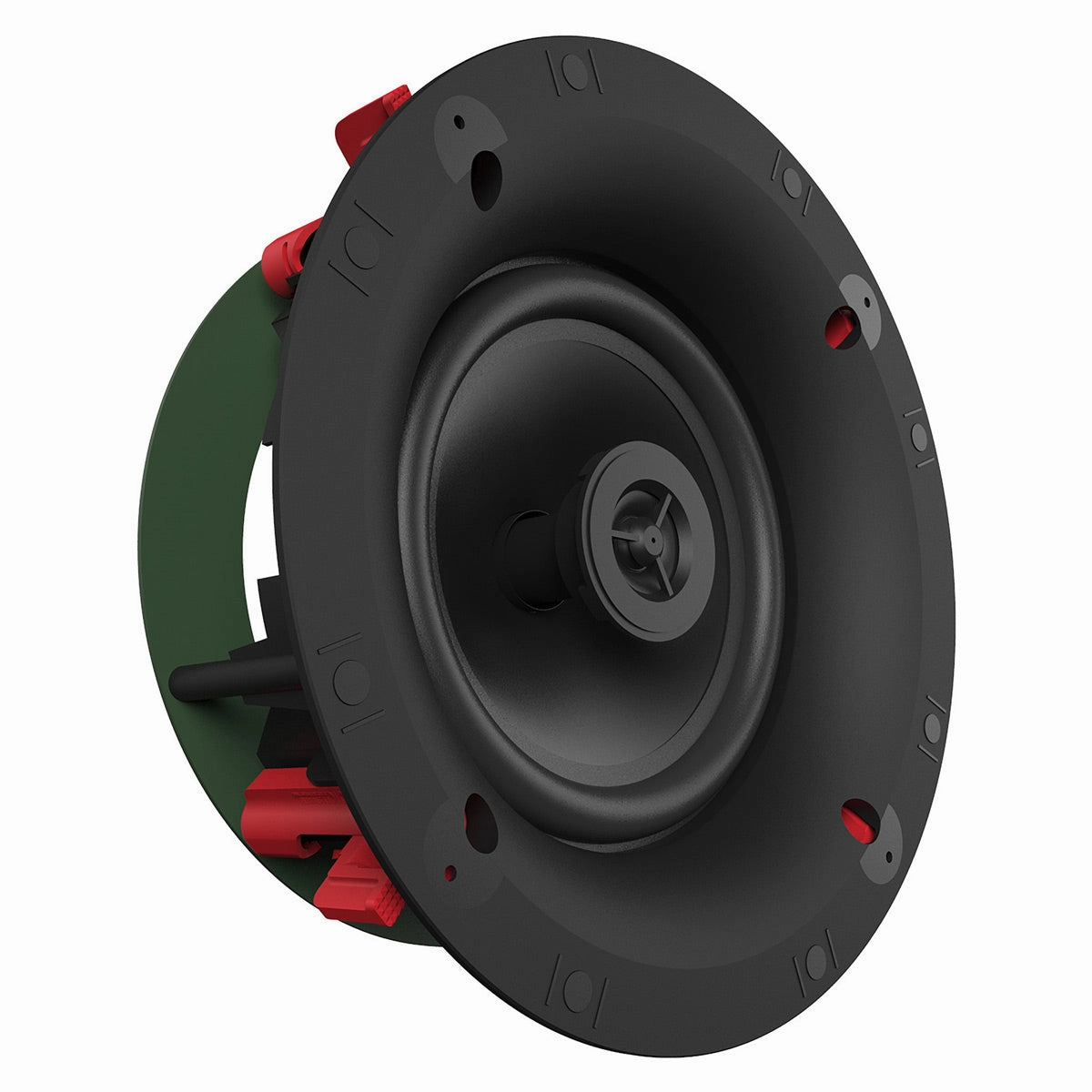 Klipsch CS-18C 8 Inch In Ceiling Speaker with 1 Inch Tweeter - Each (White)