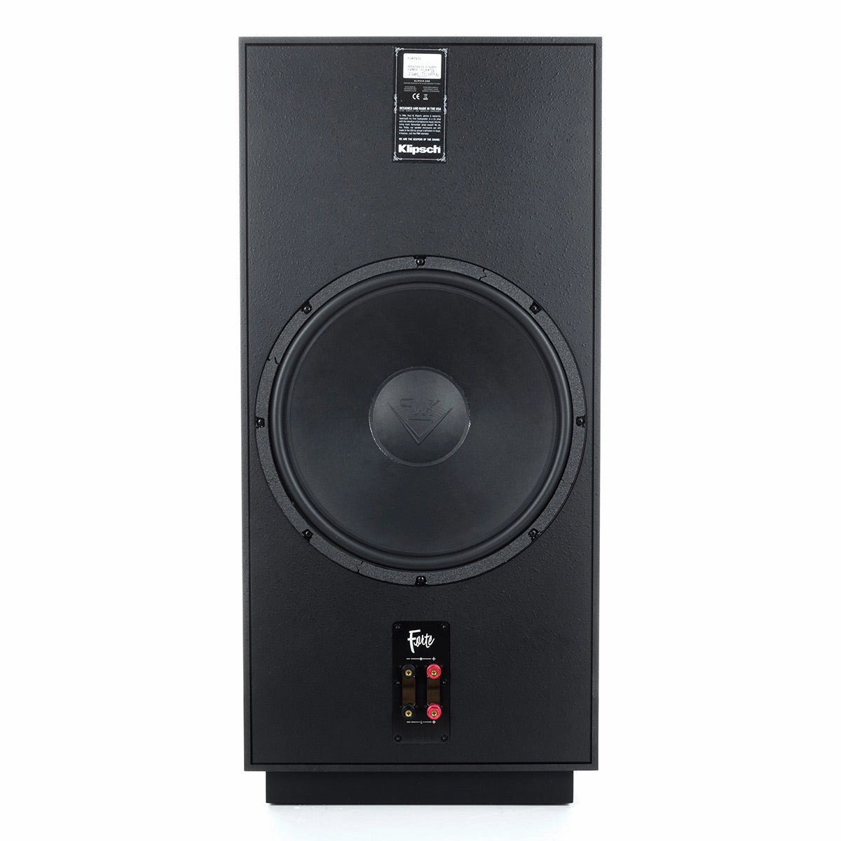 Klipsch Forte IV Heritage Series 3-Way 12" Horn-Loaded Loudspeaker - Each (American Walnut)