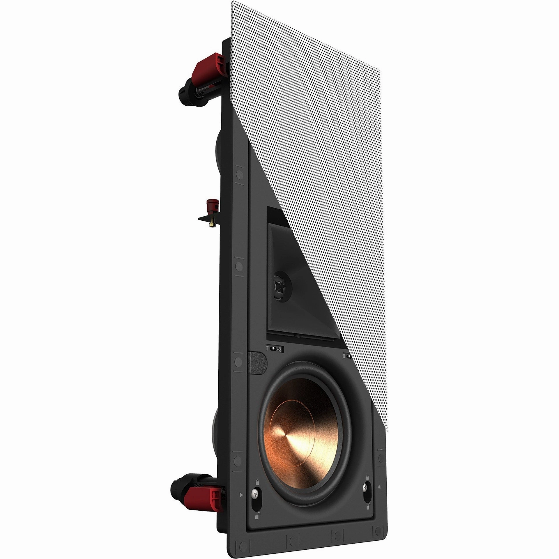 Klipsch PRO-25RW LCR In Wall Speaker Each hi-fi dual speakers,hi-fi triple amplifier setup,hi-fi pro audio kit