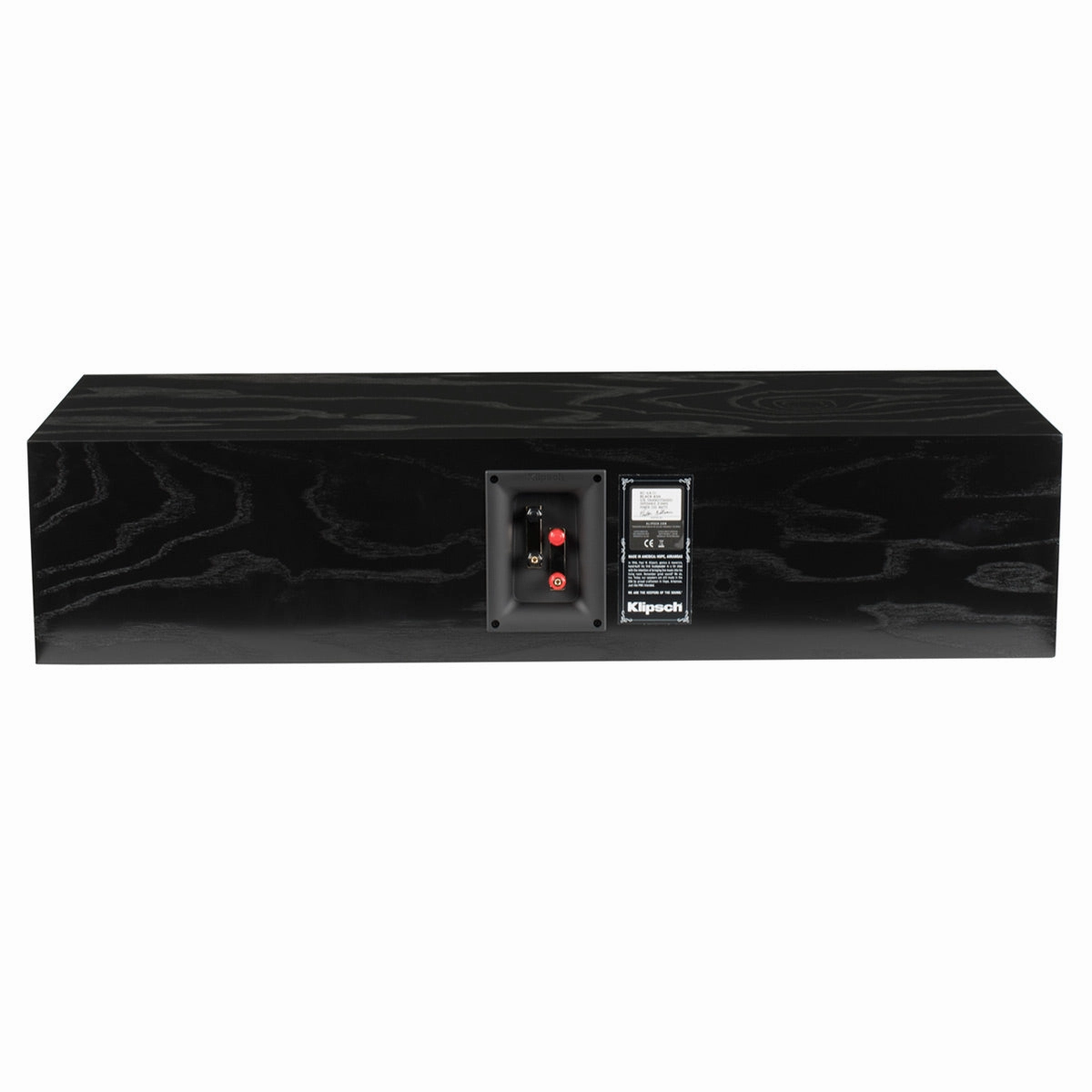 Klipsch RC-64 III Center Channel Speaker (Black Ash)