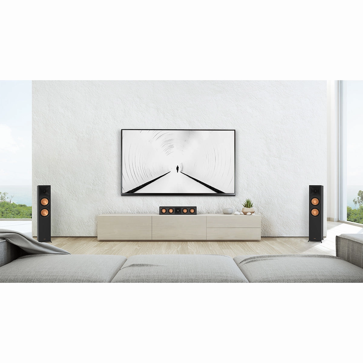 Klipsch RP-404C II Reference Premiere Center Channel Speaker (Ebony)