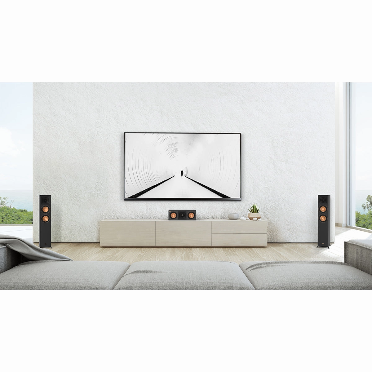 Klipsch RP-500C II Reference Premiere Center Channel Speaker (Ebony)