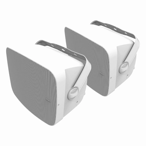 Klipsch RSM-800 Indoor/Outdoor Surface Mount Speakers with 8" Woofer - Pair (White) Klipsch,Heritage Speakers,American Audio