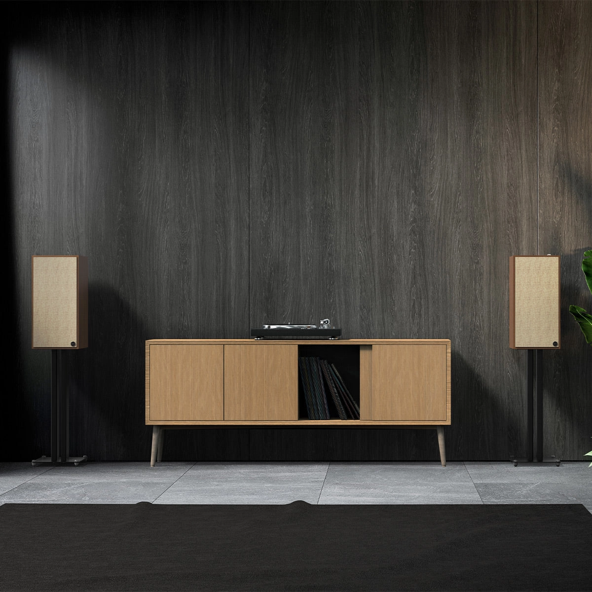 Klipsch The Nines Heritage Series Wireless Powered Monitors with 8" Woofer - Pair (Walnut)