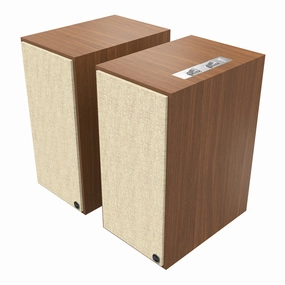 Klipsch The Nines Heritage Series Wireless Powered Monitors with 8" Woofer - Pair (Walnut) Klipsch,Heritage Speakers,American Audio