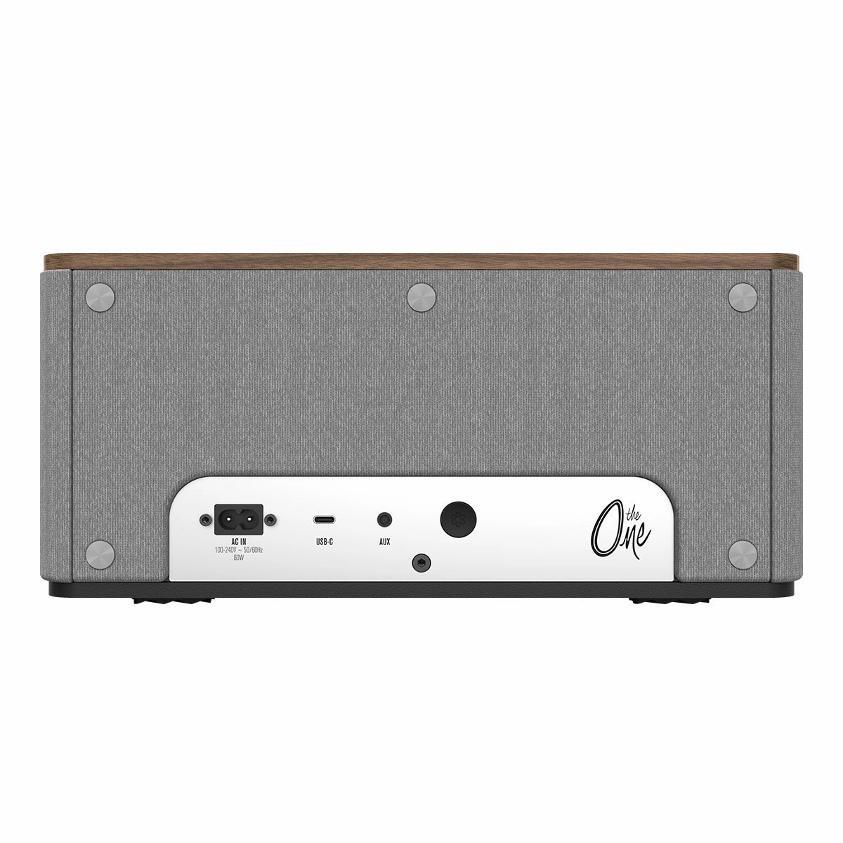 Klipsch The One Plus Premium Bluetooth 5.3 Speaker (Walnut)