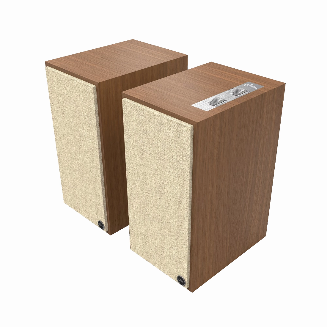 Klipsch The Sevens Heritage Inspired Active Bookshelf Speakers Pair