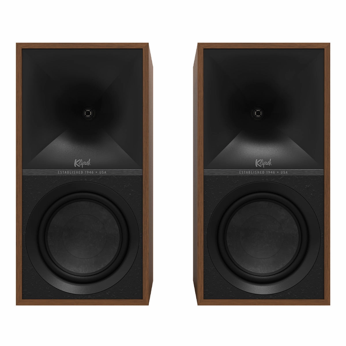 Klipsch The Sevens Heritage Series Wireless Powered Monitors with 6.5" Woofer - Pair (Walnut)