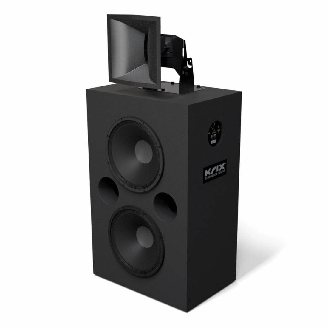 Krix Flix 2 Way Home Theatre Speaker Each hi-fi dual speakers,hi-fi triple amplifier setup,hi-fi pro audio kit